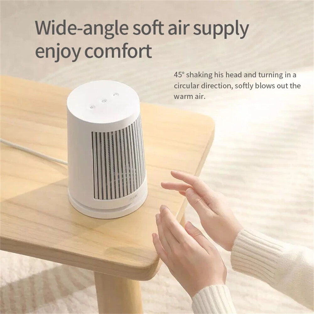 Xiaomi Mijia Electric Heaters Fan Countertop Mini Home Room Handy Fast Power Saving Warmer for Winter PTC Ceramic Heating